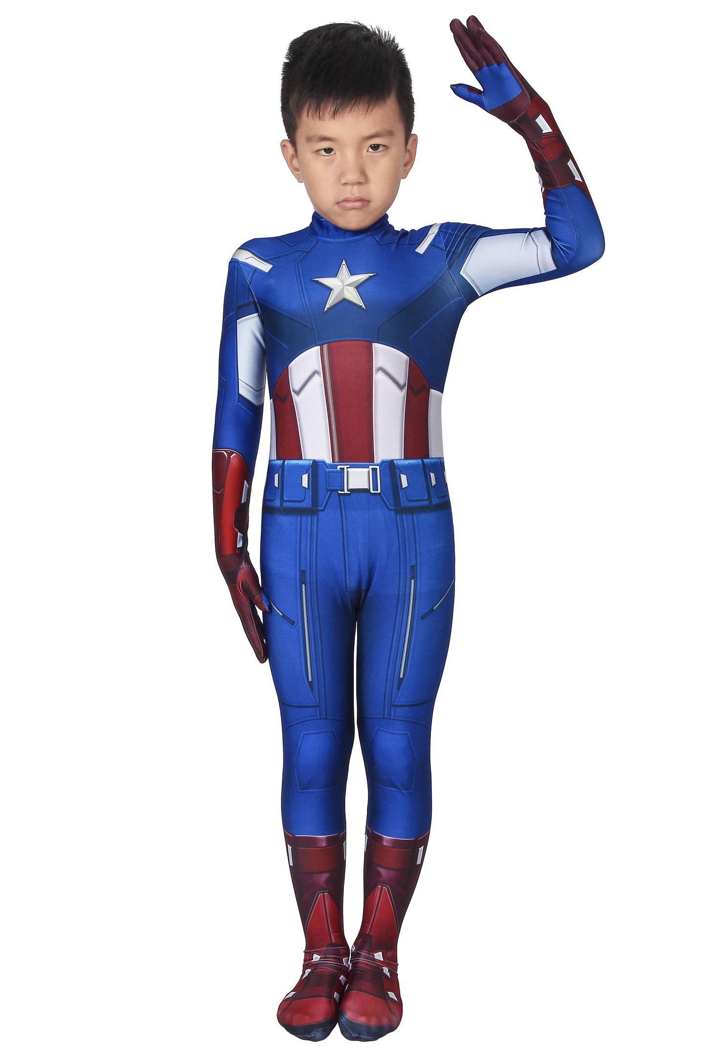 Kids Captain America Avengers Cosplay Costume | Marvel Outfit