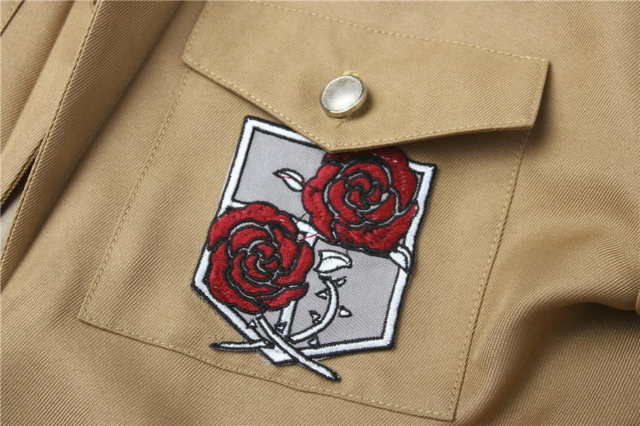 Attack on Titan Garrison Regiment Cosplay Costume | Anime Outfit