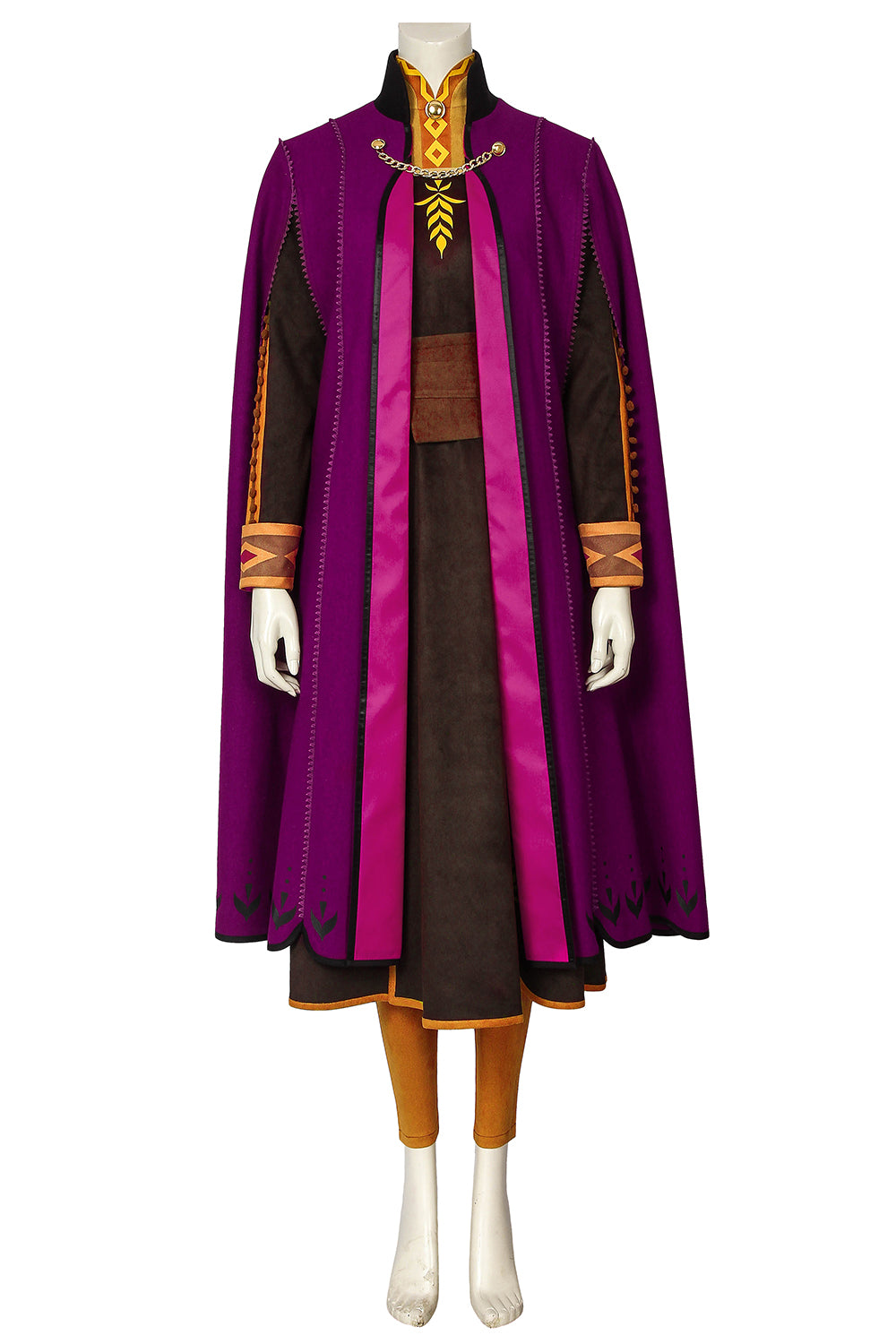 Frozen 2 Anna Cosplay Costume | Movie Outfit