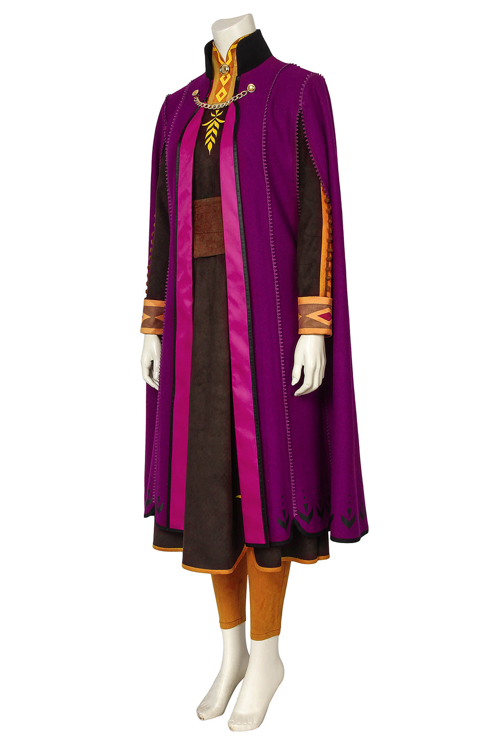 Frozen 2 Anna Cosplay Costume | Movie Outfit