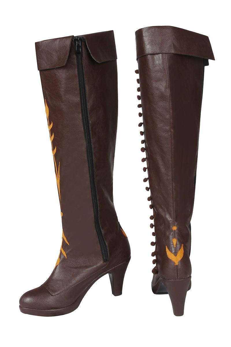 Frozen II Anna Custom Cosplay Shoes | Movie Footwear