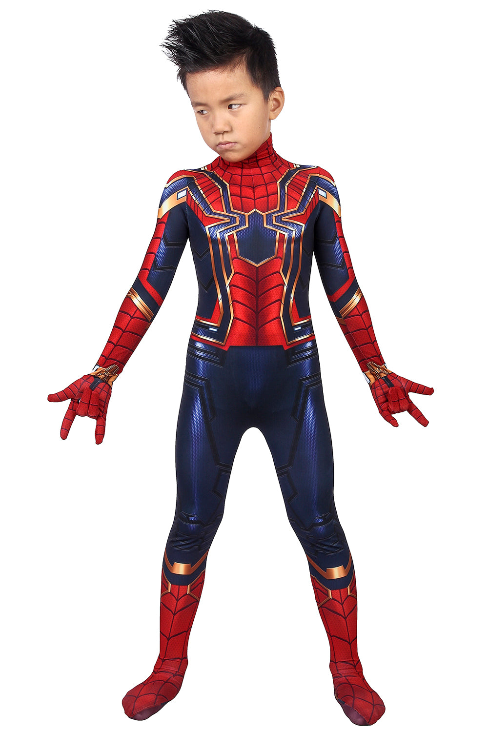 Kids Iron Spider-Man Cosplay Costume | Marvel Outfit