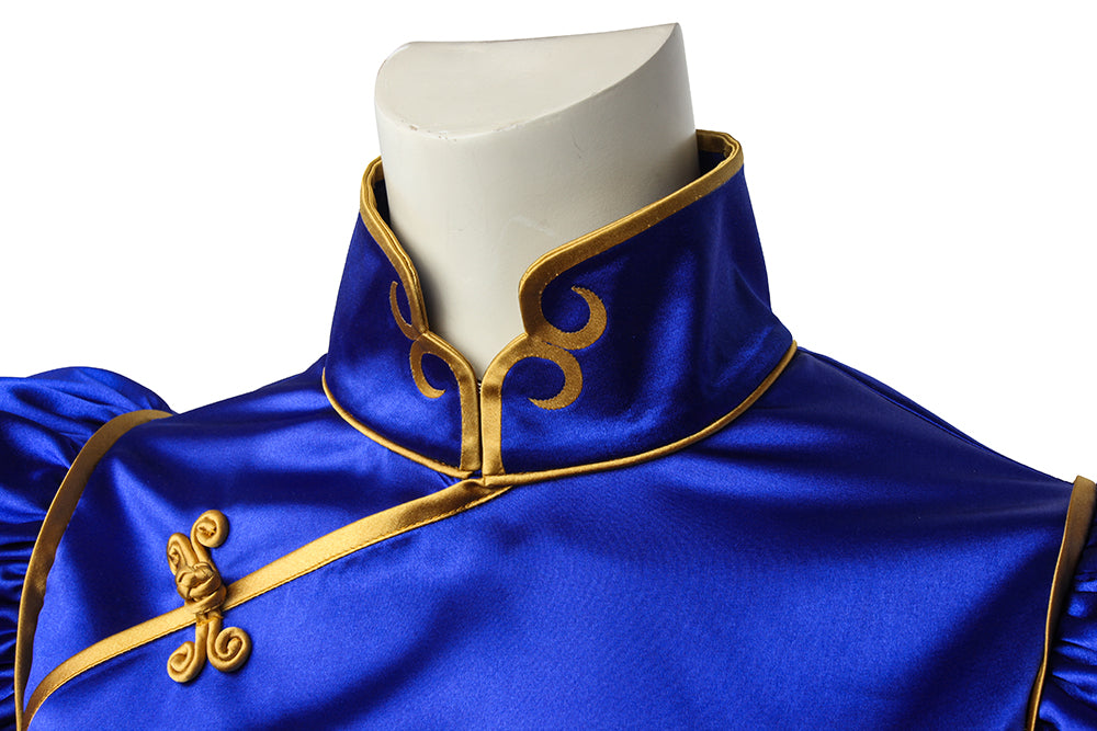 Street Fighter 5 Chun-Li Cosplay Costume | Gaming Outfit