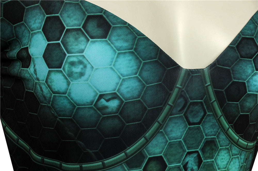 Aquaman Mera Cosplay Costume | DC Outfit