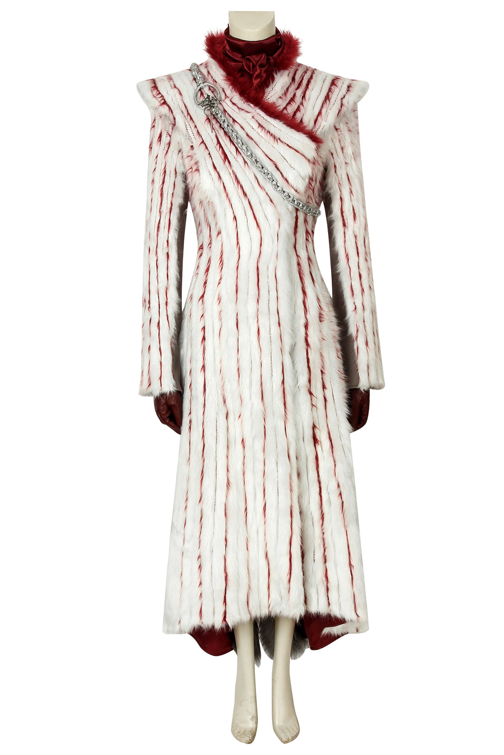 Game of Thrones S8 Daenerys Targaryen V2 Cosplay Costume | TV Outfit