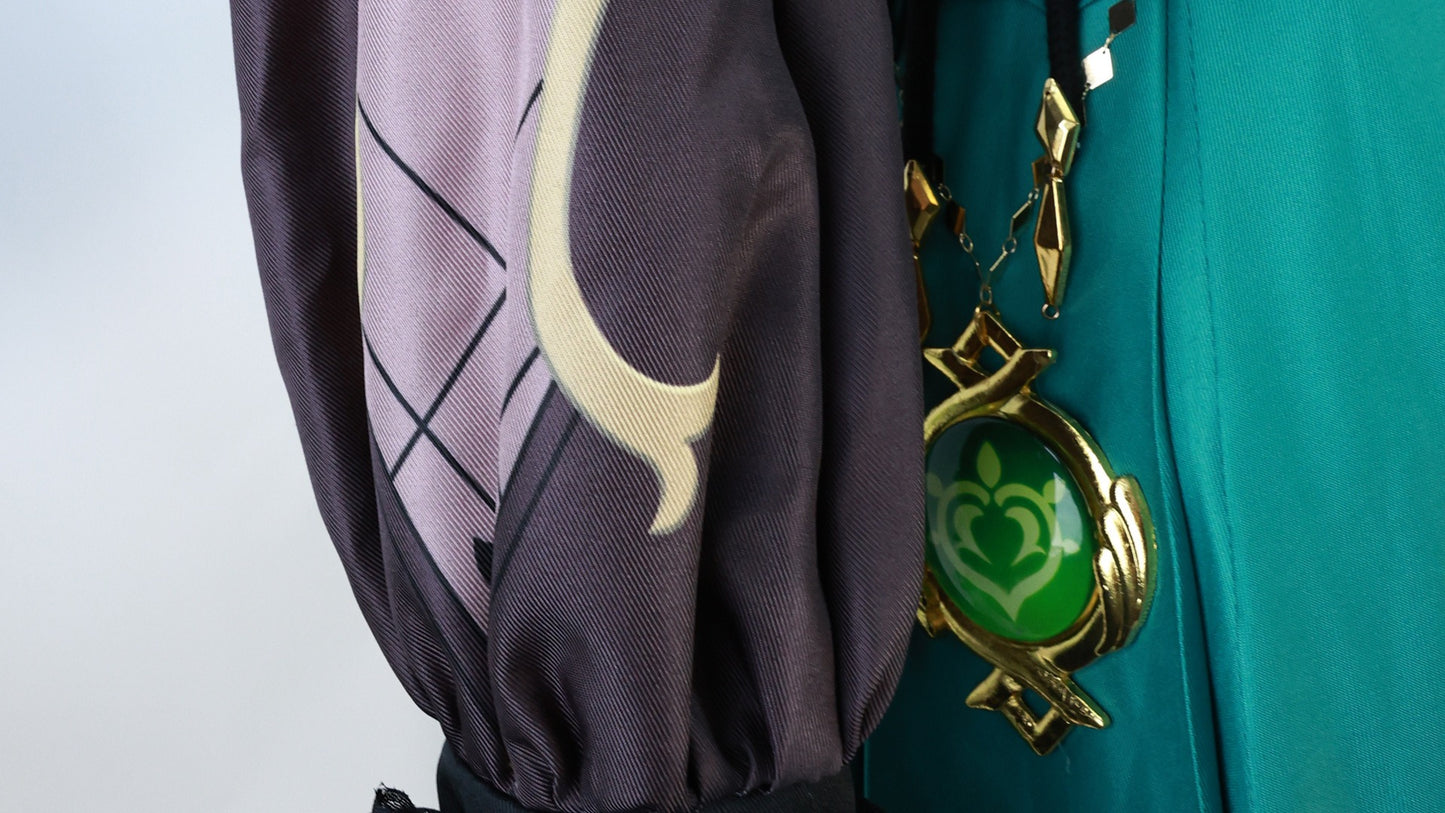 Genshin Impact Emilie Cosplay Costume | Gaming Outfit