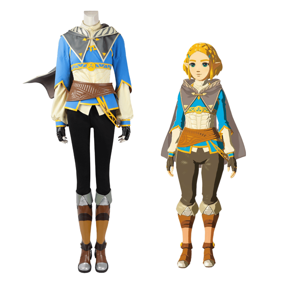 Tears of the Kingdom Princess Zelda Cosplay Costume | Gaming Outfit