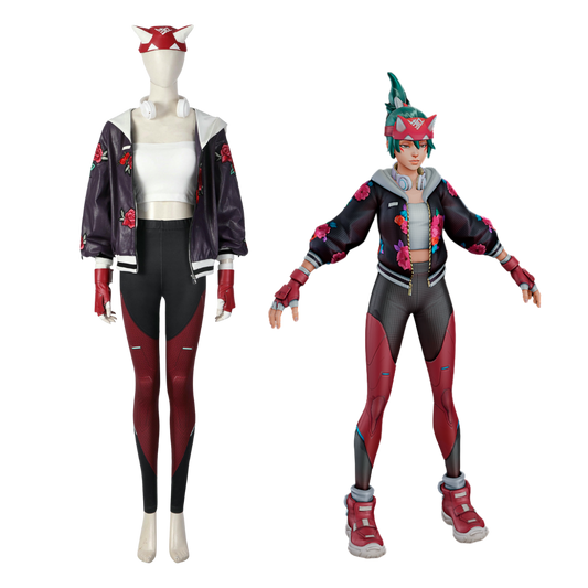 Overwatch 2 Kiriko V2 Cosplay Costume | Gaming Outfit