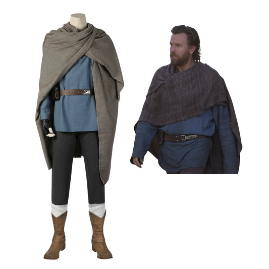 Star Wars Obi-Wan Kenobi 2022 Cosplay Costume | TV Outfit