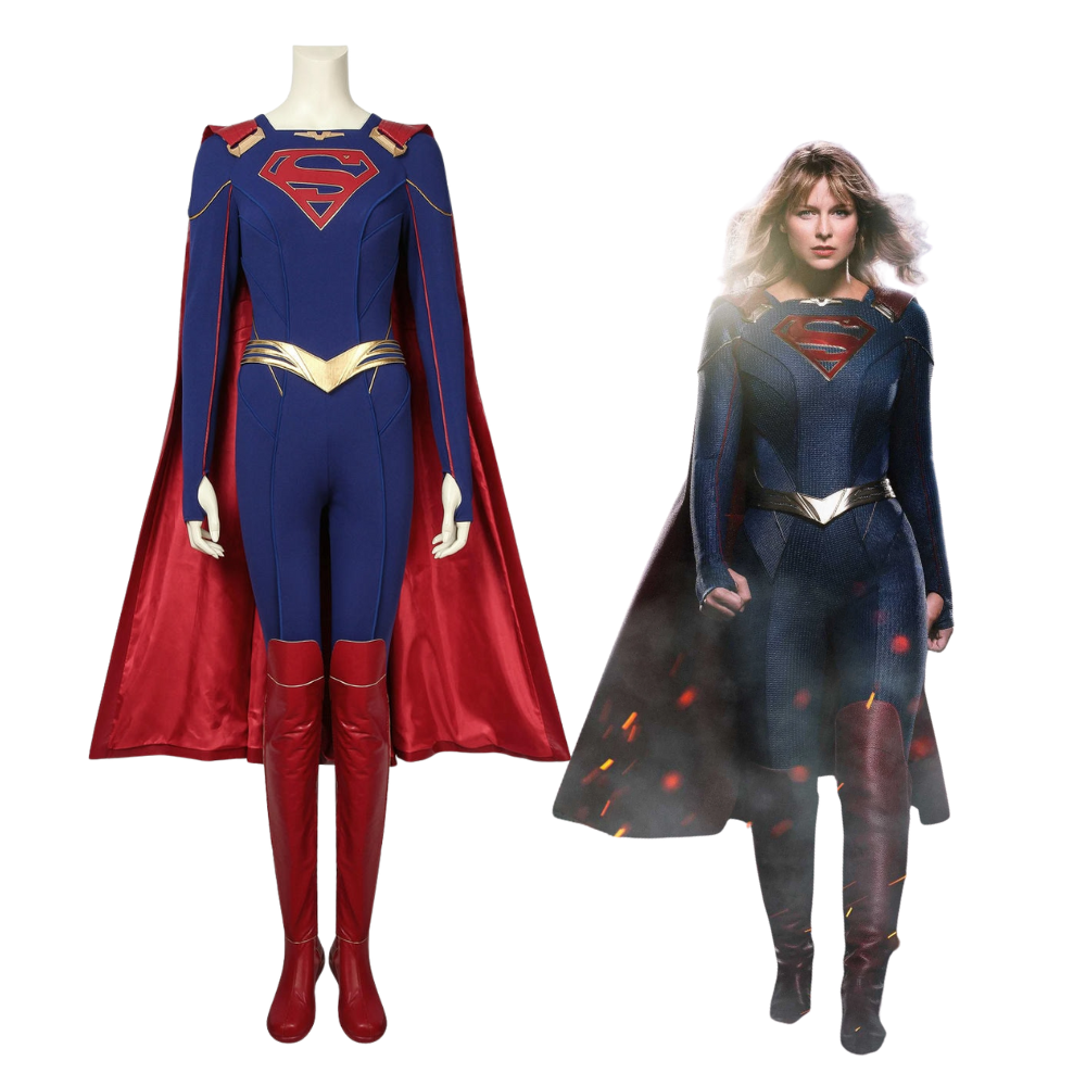 Supergirl Kara Zor‑El Cosplay Costume | DC Outfit