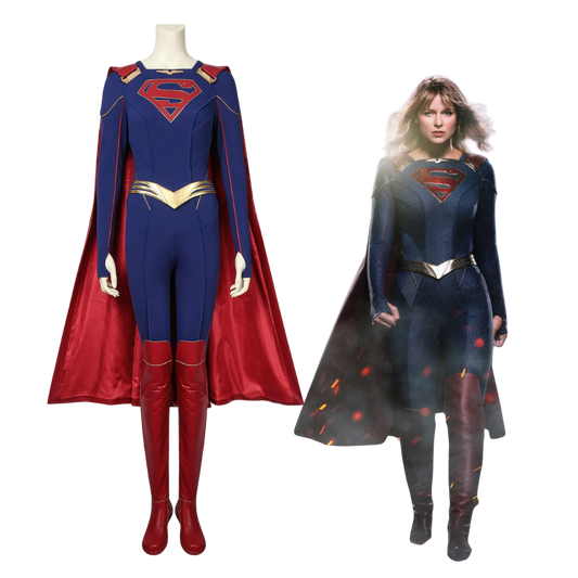 Supergirl Kara Zor‑El Cosplay Costume | DC Outfit