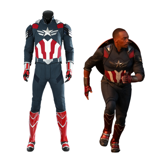 Captain America Brave New World Cosplay Costume | Marvel Outfit