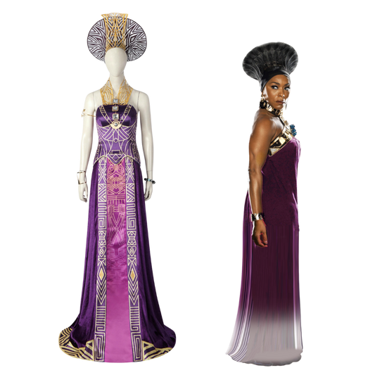 Black Panther Ramonda Cosplay Costume | Marvel Outfit