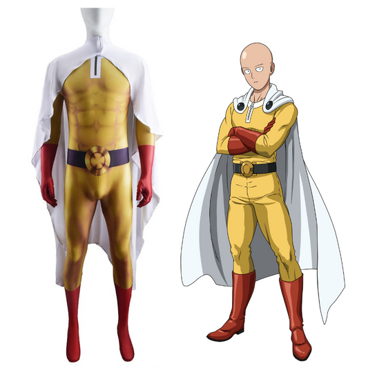 One Punch Man Saitama Cosplay Costume | Anime Outfit