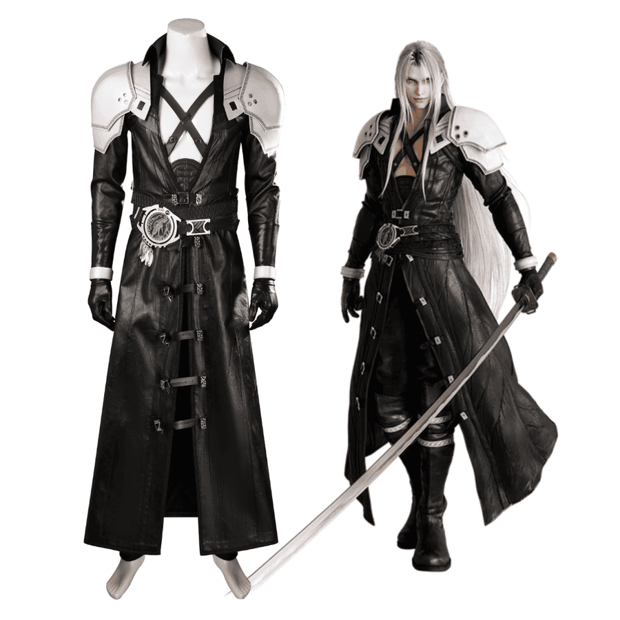 Final Fantasy VII Sephiroth Cosplay Costume | Gaming Outfit