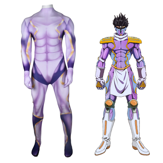 JoJo's Bizarre Adventure Star Platinum V2 Cosplay Costume | Anime Outfit