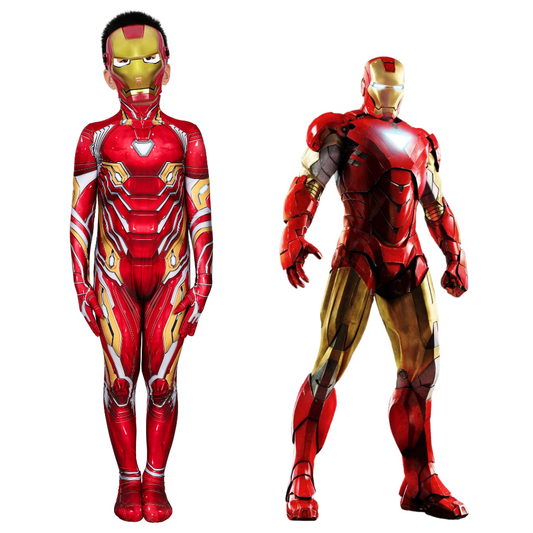 Kids Iron Man Cosplay Costume | Marvel Outfit