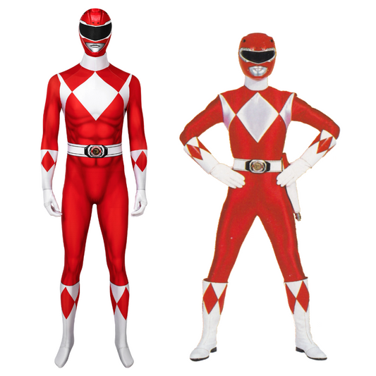 Power Rangers Jason Red Ranger Cosplay Costume | Superhero Outfit
