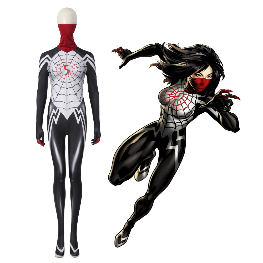 Silk Cindy Moon Spider-Man Cosplay Costume | Marvel Outfit
