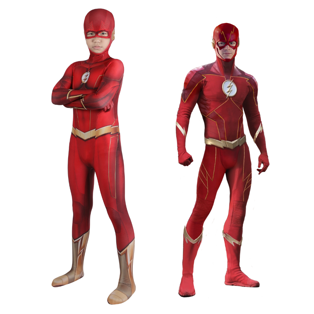 Kids The Flash Season 8 V2 Cosplay Costume | DC Outfit