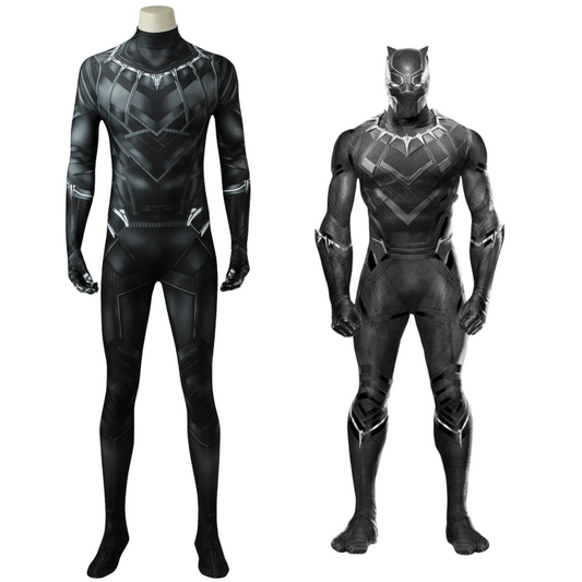 Black Panther Civil War Cosplay Costume | Marvel Outfit