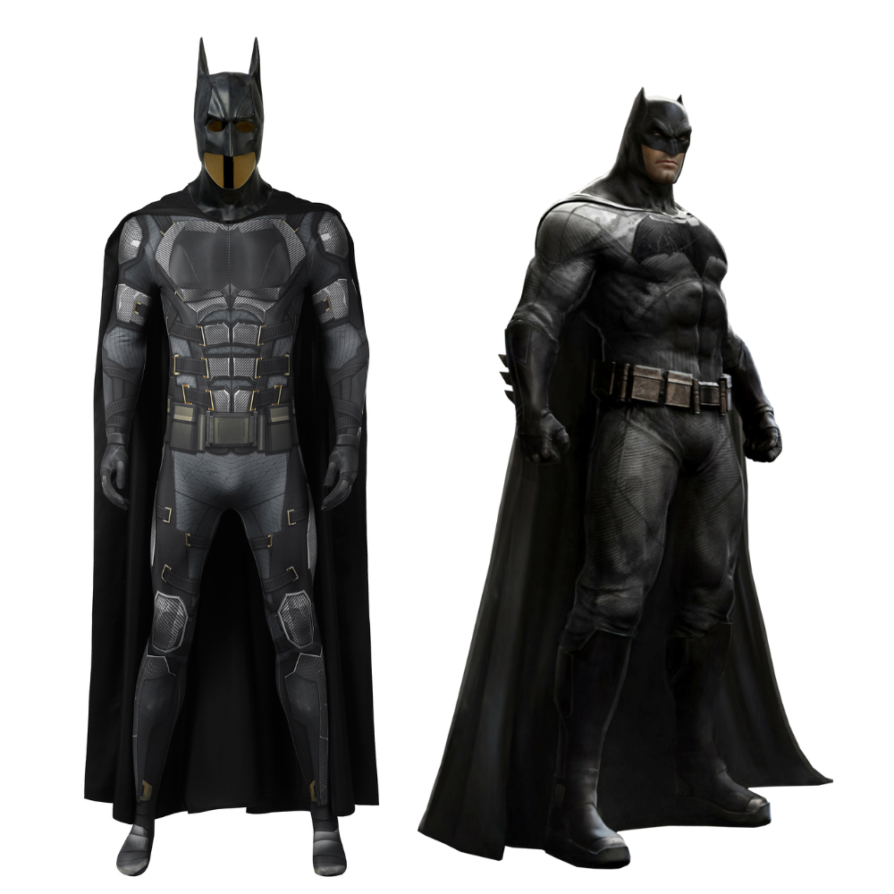 Batman Justice League V2 Cosplay Costume | DC Outfit