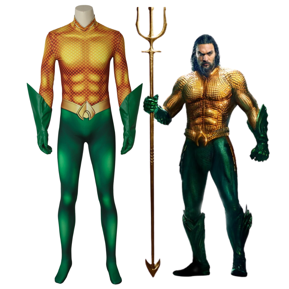 Aquaman Arthur Curry Cosplay Costume | DC Outfit