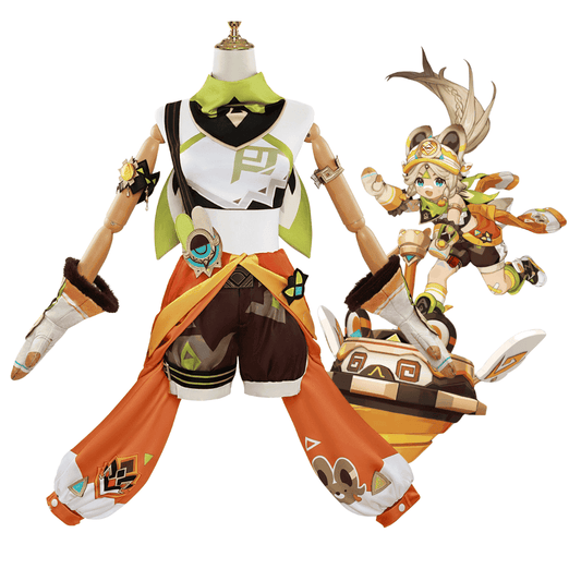 Genshin Impact Kachina Cosplay Costume | Gaming Outfit