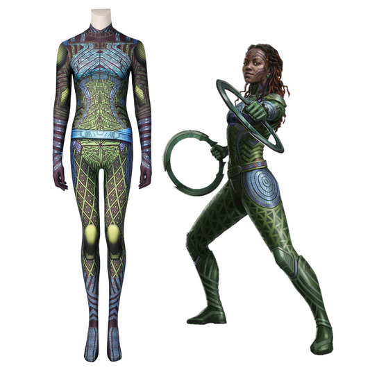 Black Panther 2 Nakia Cosplay Costume | Marvel Outfit