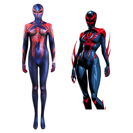 Female Spider-Man 2099 Cosplay Costume | Marvel Outfit