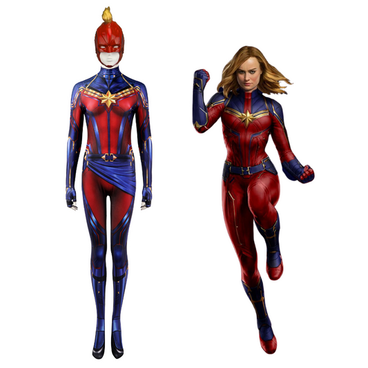 Captain Marvel Endgame Cosplay Costume | On Sale