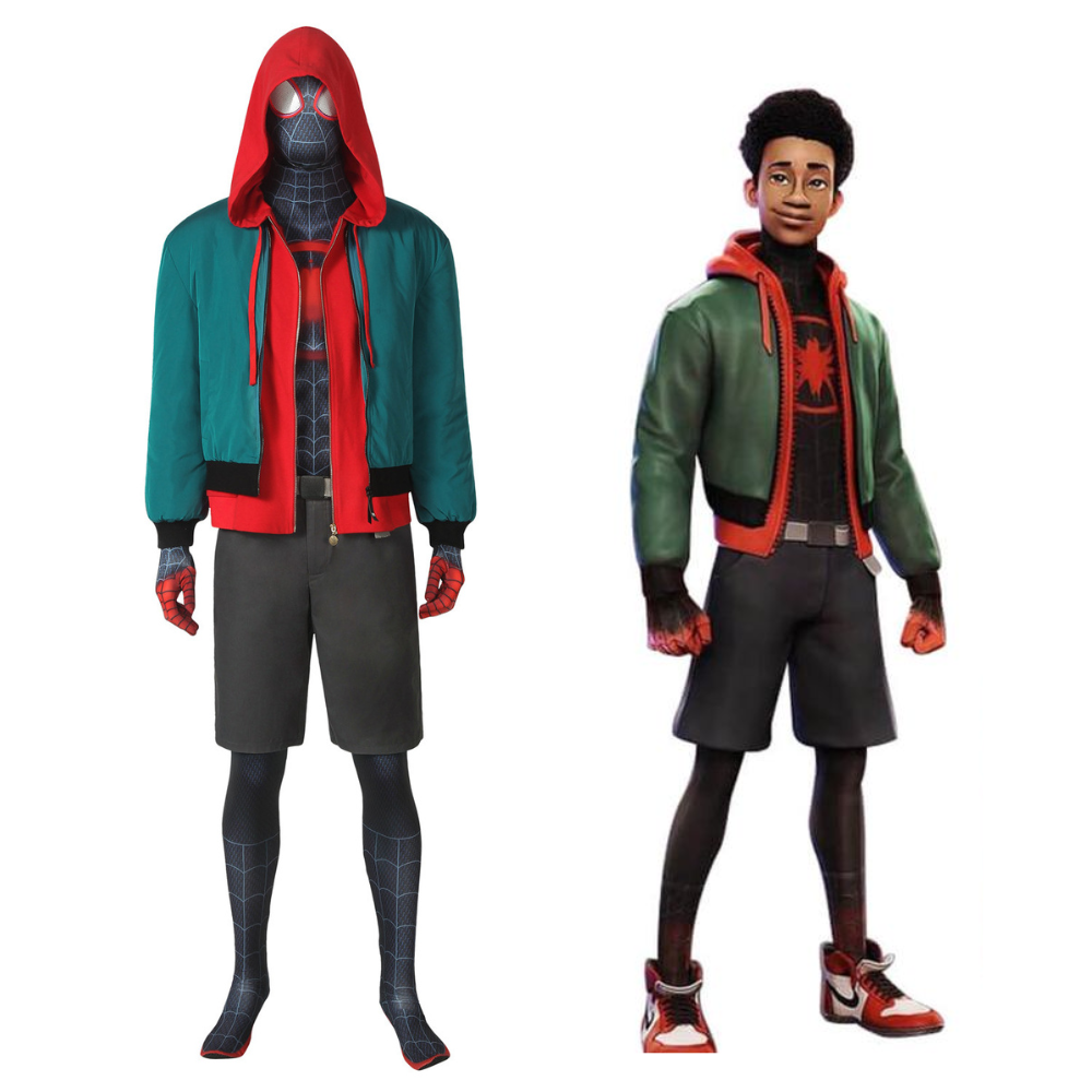 Miles Morales Spider-Man Coat Cosplay Costume | Marvel Outfit