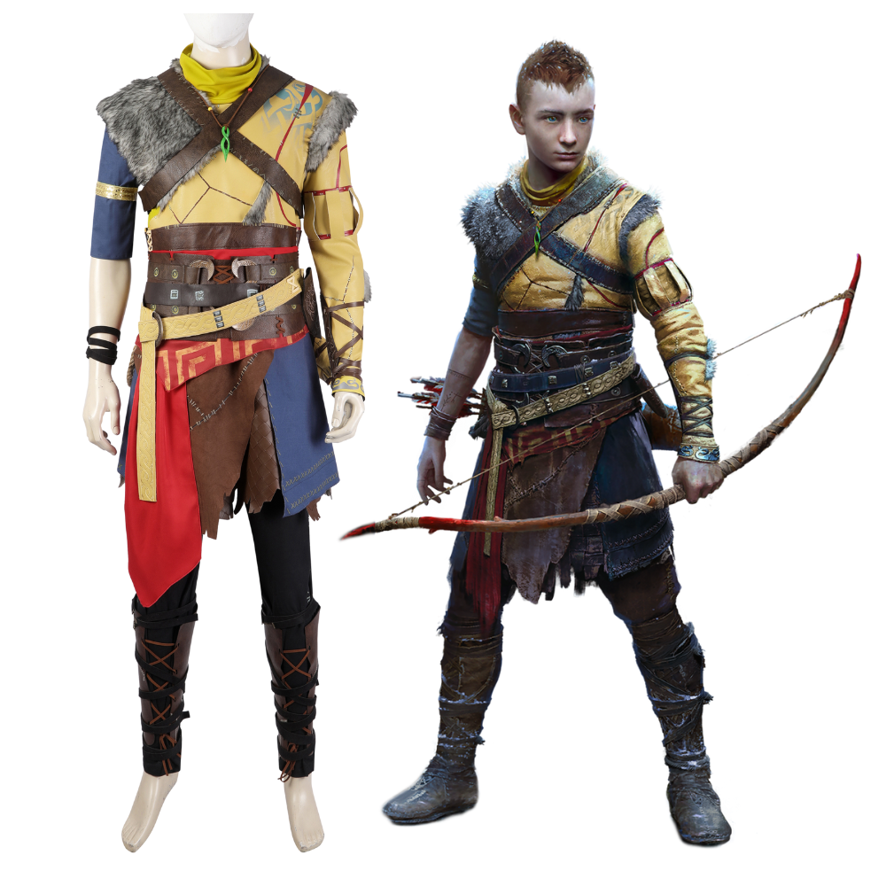 God of War Atreus Cosplay Costume | Gaming Outfit
