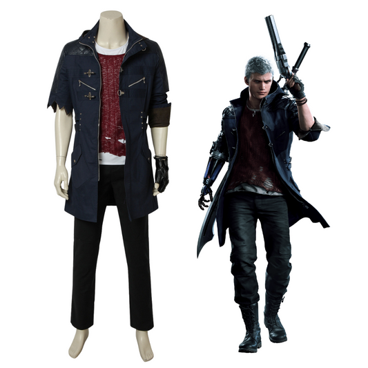 Devil May Cry Nero Cosplay Costume | Gaming Outfit