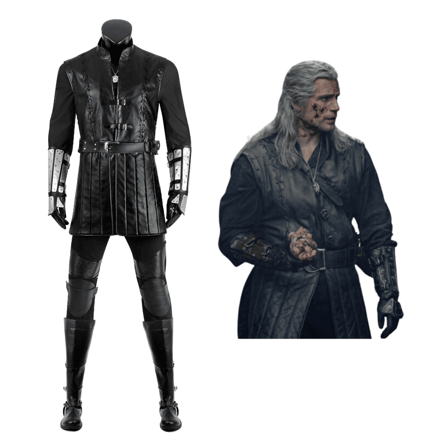 The Witcher Season 3 Geralt of Rivia Cosplay Costume | Fantasy Outfit