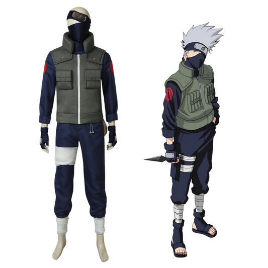 Naruto Kakashi Hatake Cosplay Costume | Anime Outfit