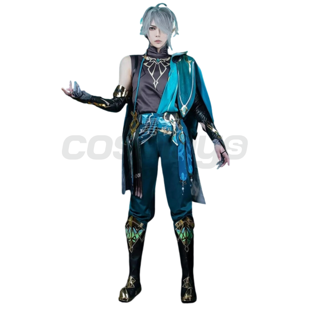 Genshin Impact Alhaitham Cosplay Costume | Gaming Outfit