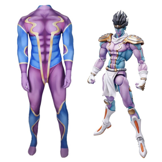 JoJo's Bizarre Adventure Star Platinum Cosplay Costume | Anime Outfit
