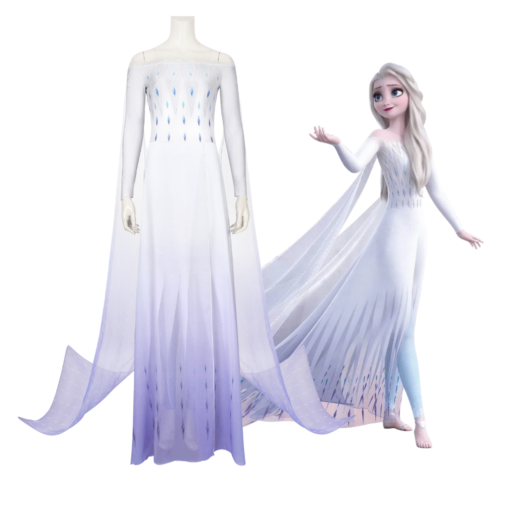 Frozen 2 Elsa Cosplay Costume | Movie Outfit
