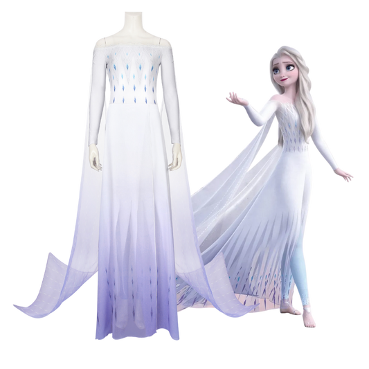 Frozen 2 Elsa Cosplay Costume | Movie Outfit