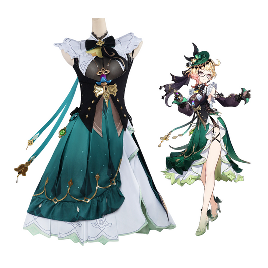 Genshin Impact Emilie Cosplay Costume | Gaming Outfit