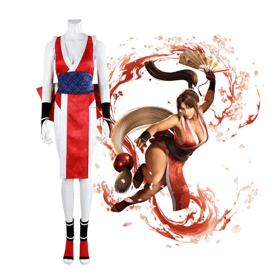 Street Fighter 6 Mai Shiranui Cosplay Costume | Gaming Outfit