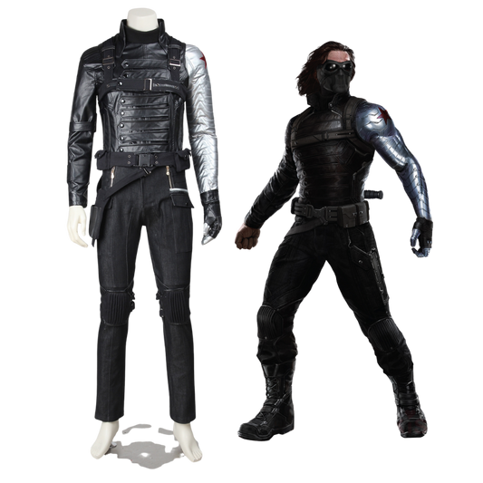 Captain America Bucky Cosplay Costume | Marvel Outfit