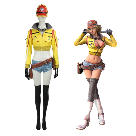Final Fantasy XV Cindy Aurum Cosplay Costume | Gaming Outfit