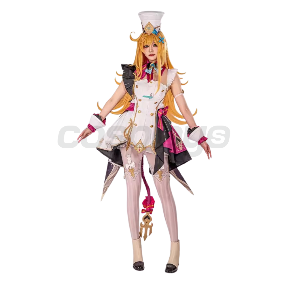 Genshin Impact Escoffier Cosplay Costume | Gaming Outfit