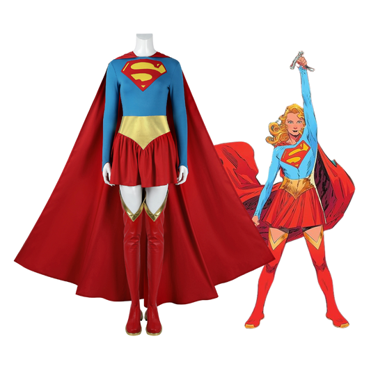 Supergirl Woman of Tomorrow Manga Version Cosplay Costume | DC Outfit