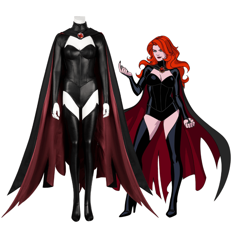 X-Men ’97 Red Queen Madelyne Pryor Cosplay Costume | Marvel Outfit
