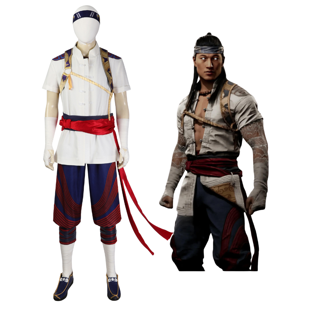 Mortal Kombat Liu Kang Cosplay Kostüm | Gaming-Outfit