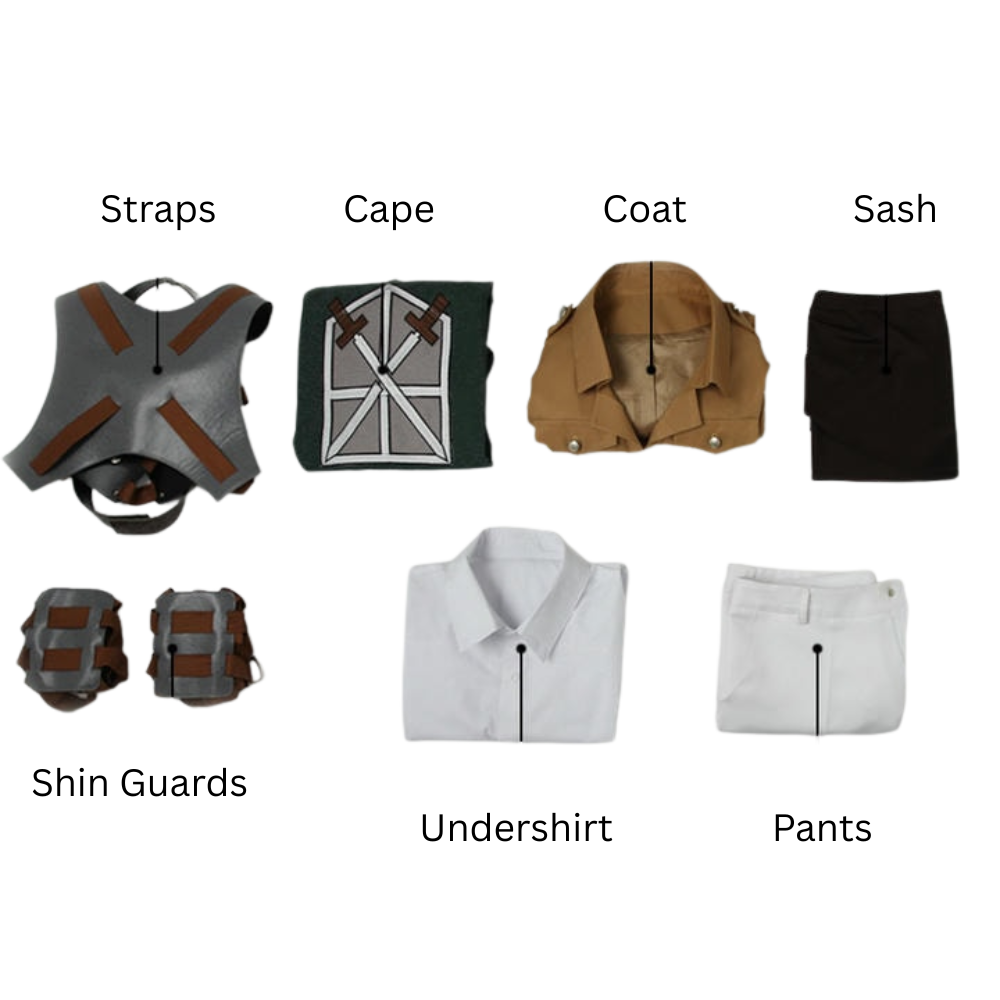 Attack on Titan Training Corps Cosplay Costume | Anime Outfit
