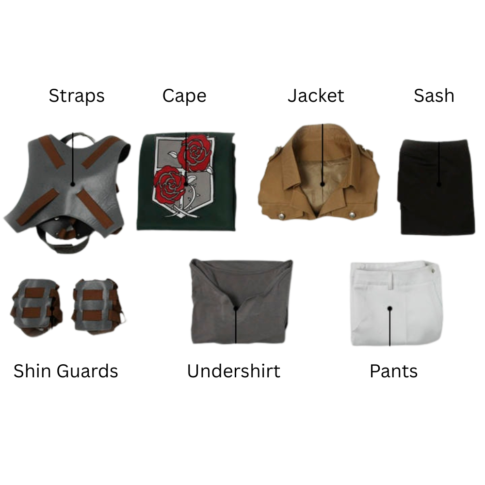 Attack on Titan Garrison Regiment Cosplay Costume | Anime Outfit